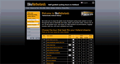 Desktop Screenshot of bike-netherlands.com